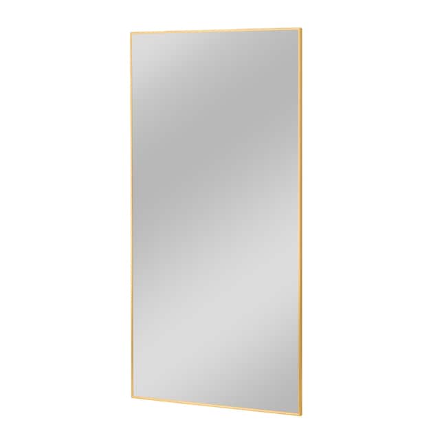 Neutypechic Huge Modern Metal Framed Floor Mirror