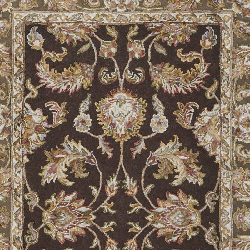 HomeRoots Oriental Traditional Rectangle Area Rug