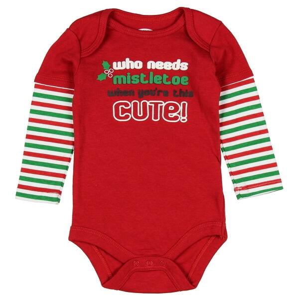 Shop Assorted Santa Reindeer Baby Boys Girls Christmas Bodysuit
