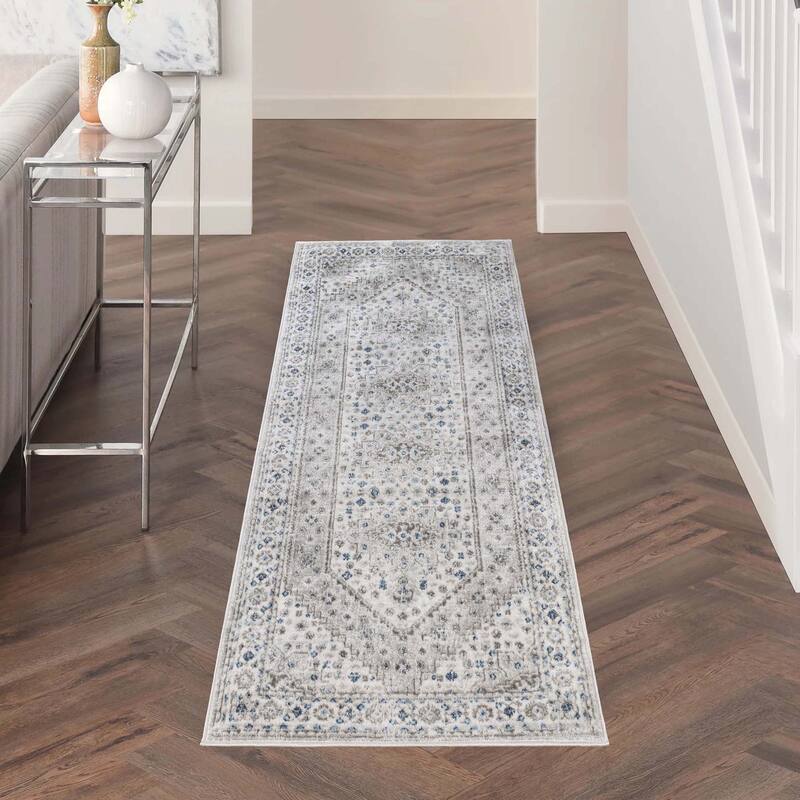 Superior Layland Classic Vintage Medallion Indoor Runner or Area Rug
