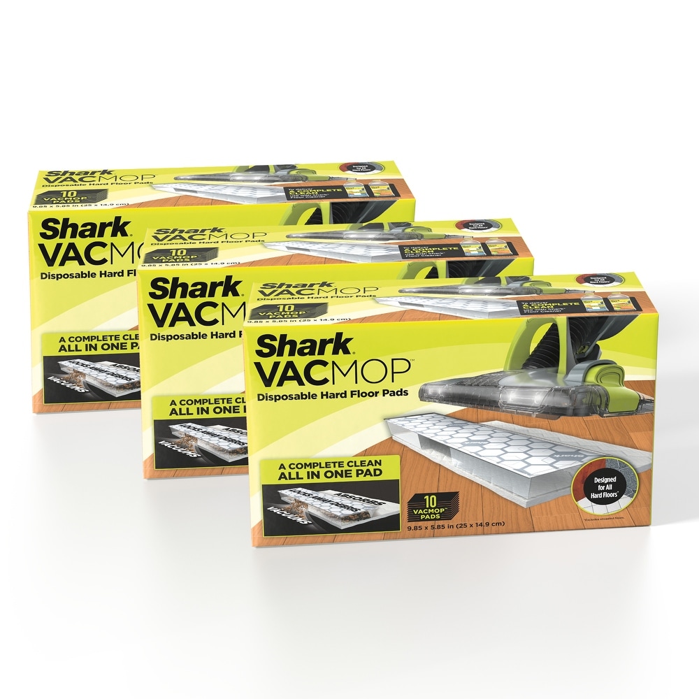  Turbo Microfiber 4-Pack Mop Pads for Shark Steam Mop