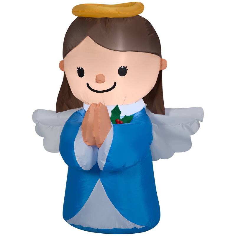 Gemmy Christmas Inflatable Angel, 3.5 ft Tall