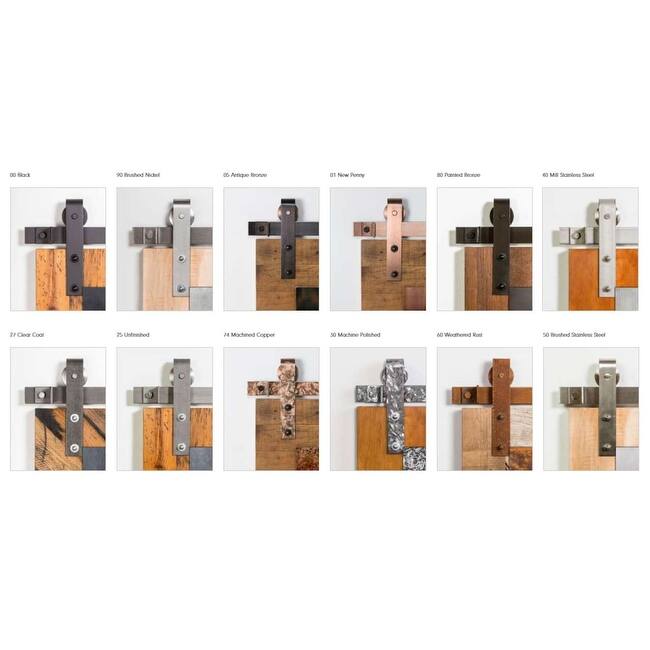 Leatherneck Hardware 142 Premium Series 72 Inch Standard Straight