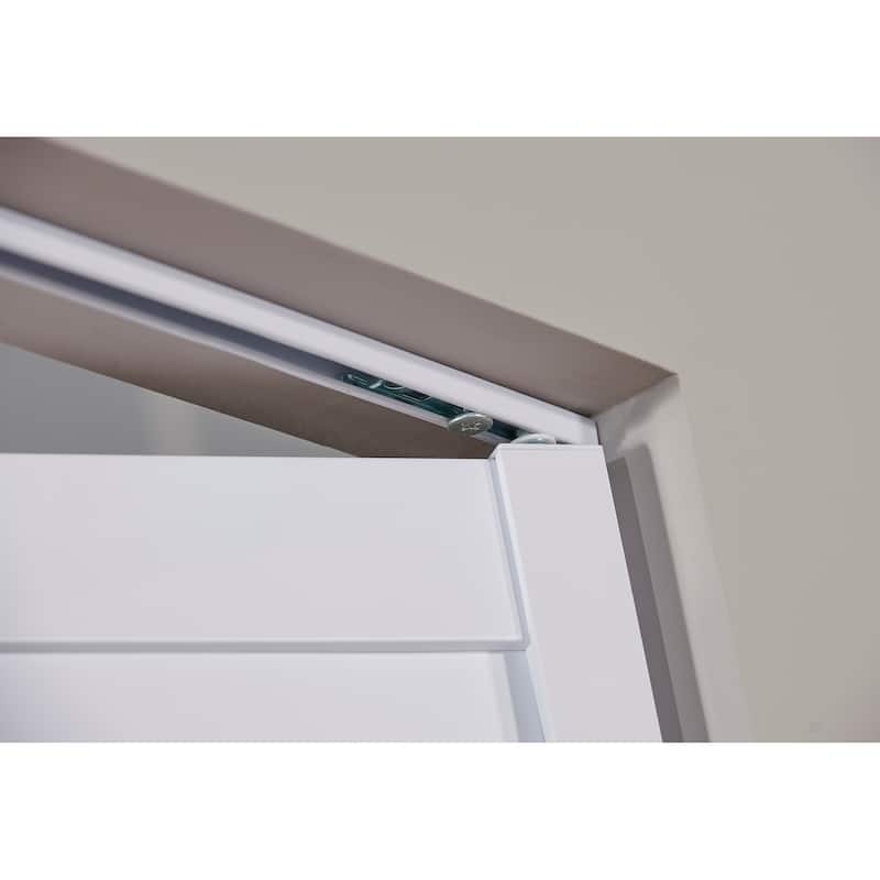 Seabrooke Shaker Style White PVC 36-inch Bifold Door