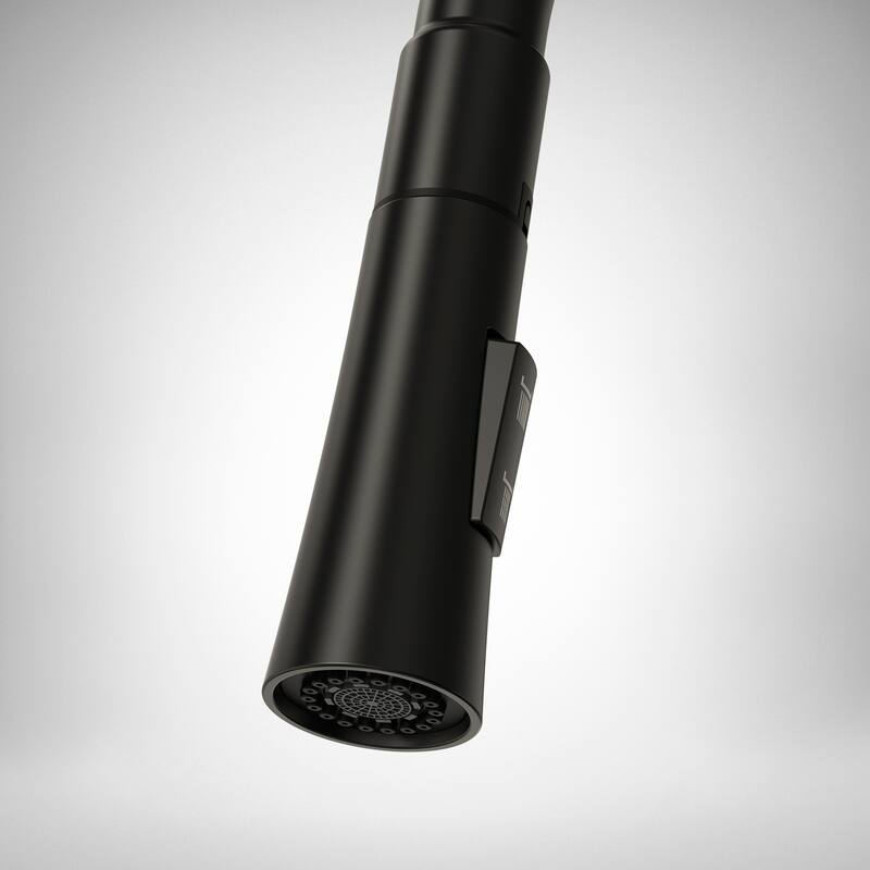 Single Handle Pull Down Kitchen Faucet with Sprayer Brass Swivels 360° Kitchen Faucet