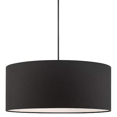 Livex Lighting Bainbridge 3 Light 18" Wide Drum Chandelier
