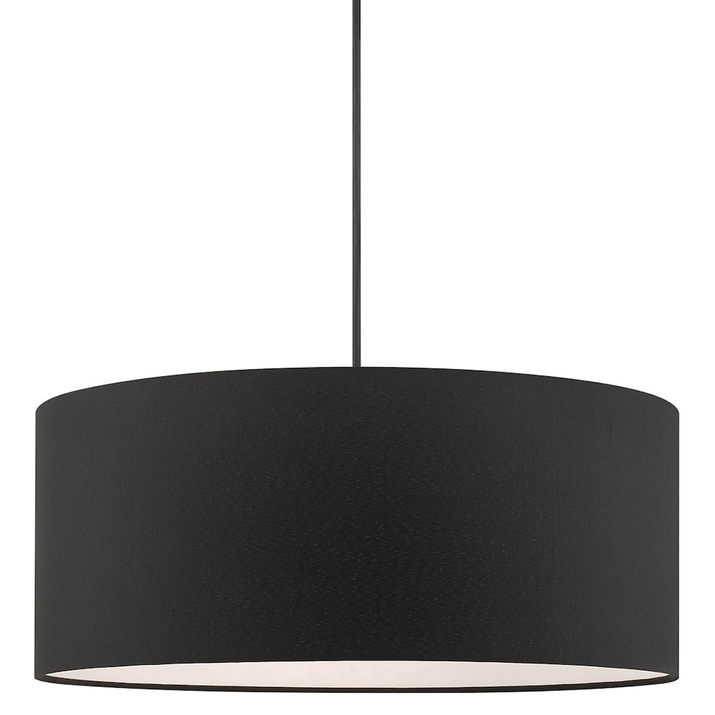 Livex Lighting Bainbridge 3 Light 18" Wide Drum Chandelier
