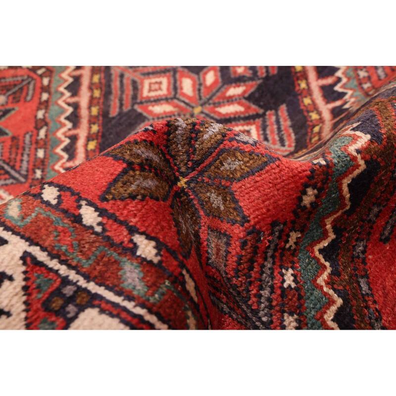 ECARPETGALLERY Hand-knotted Konya Anatolian Red Wool Rug - 3'5 x 9'7