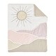 preview thumbnail 4 of 4, Boho Desert Sun Girl Sweet Jojo Designs 6p Crib Bedding + BreathableBaby Breathable Mesh Liner Bohemian Taupe