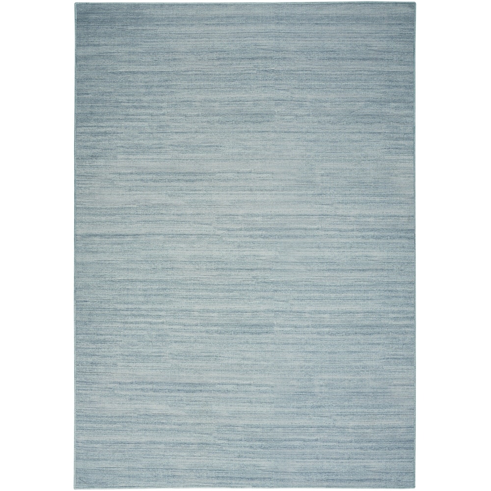 Nourison Washable Essentials Indoor Solid Area Rug