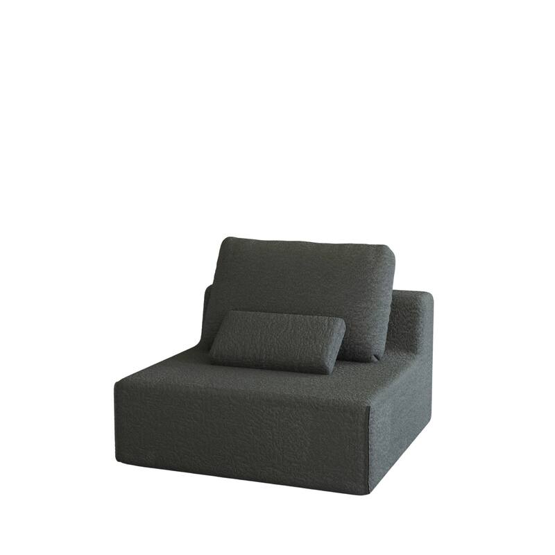 HOMYLIN Modular Floor Sofa, Foam Lounge Seat with Free Combination