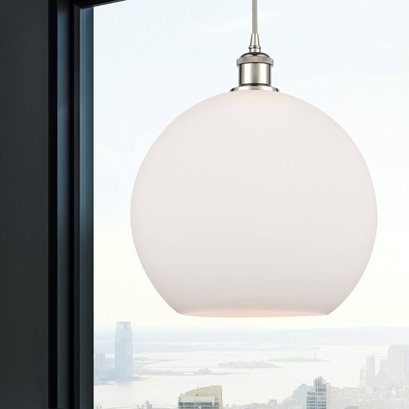 Innovations Lighting Ballston Athens 1 Light 12" Cord Hung Mini Pendant