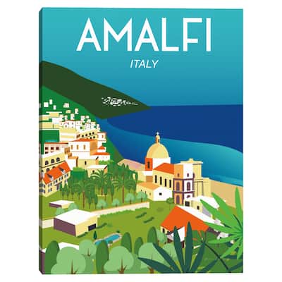 Amalfi Canvas Art Print