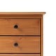 preview thumbnail 47 of 47, Walker Edison Bullrushes Solid Wood 3-Drawer Nightstand