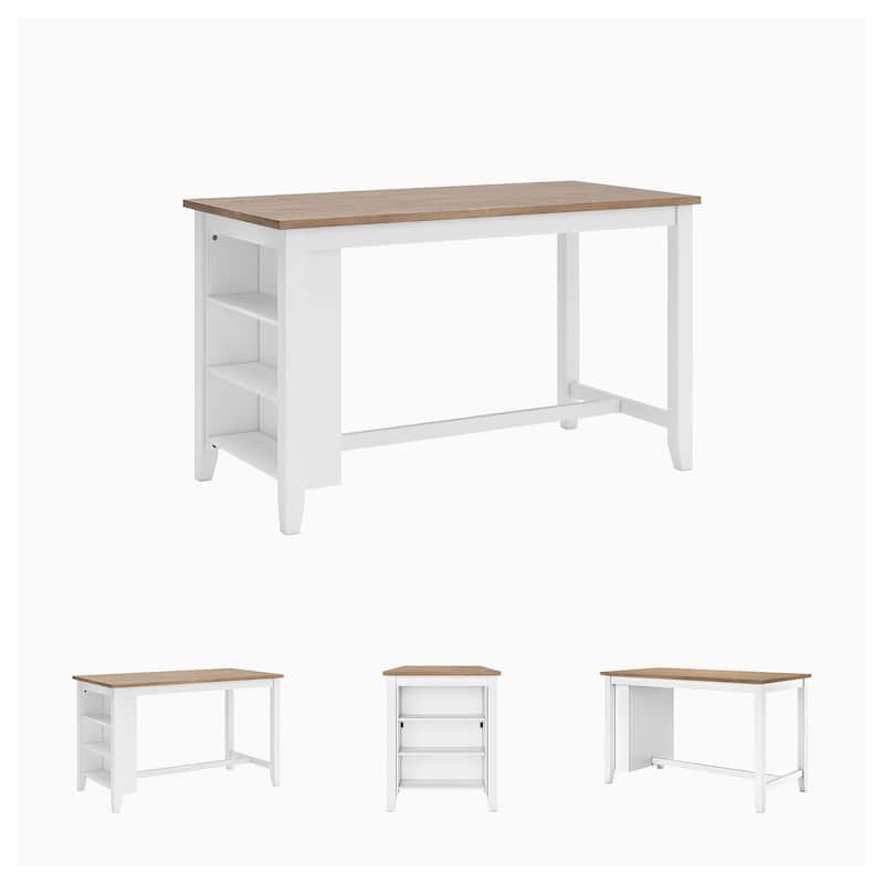 Signature Design by Ashley Gesthaven Counter Height Dining Table - 60" W x 30" D x 36" H
