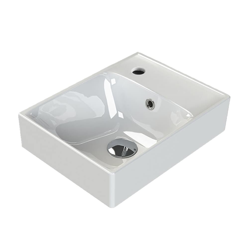 Nameeks CeraStyle 044200-U-One Hole Sharp 15-11/16" Rectangular