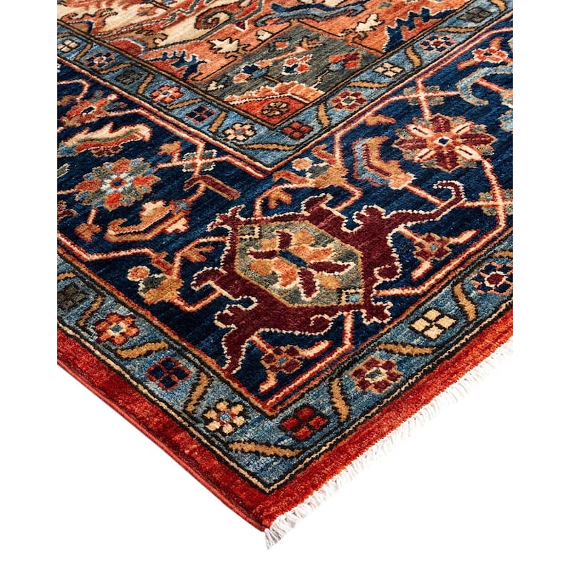 Serapi One-of-a-Kind Hand-Knotted Area Rug - Red, 8' 0" x 10' 0" - 8' 0" x 10' 0"