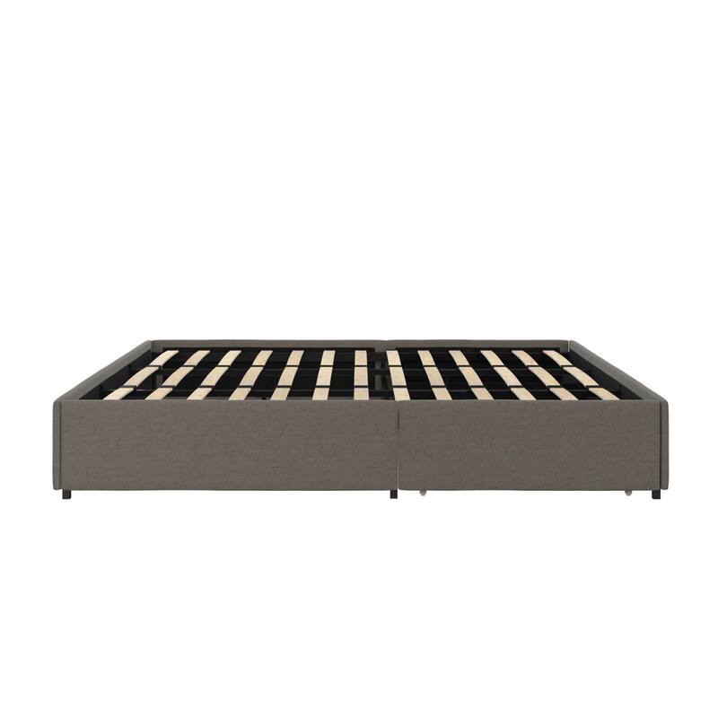 Copper Grove Vadul Kingsize 2drawer Platform Storage Bed Bed Bath