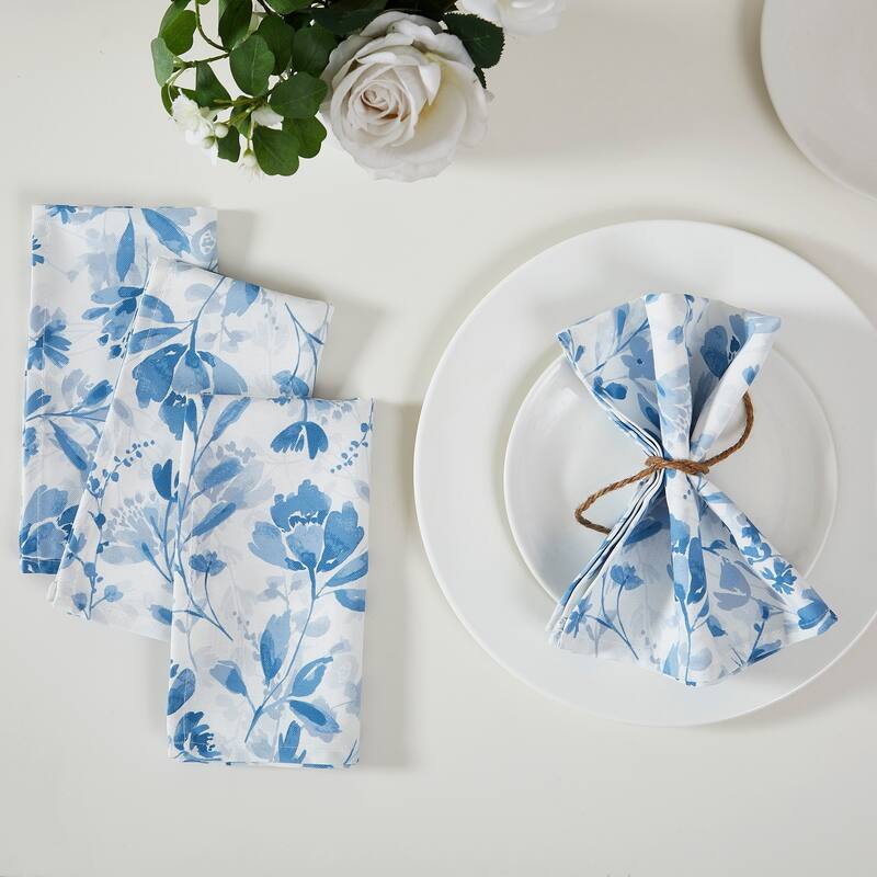 Izod Mystic Floral 4-Pack Napkin Set