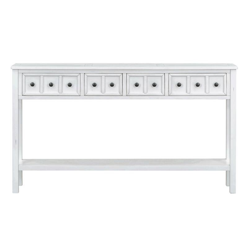 Rustic Entryway Console Table