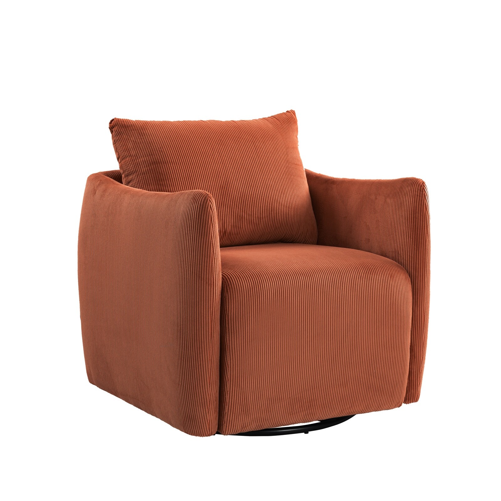 Vanessa upholstered swivel chair clearance
