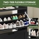 preview thumbnail 23 of 46, Moasis Shoe Storage Cabinet with Drawers Entryway Shoe Storage