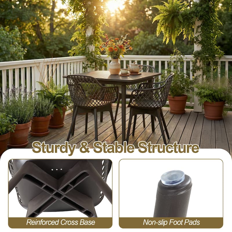 Aoodor Modern Dining Chairs Set of 4