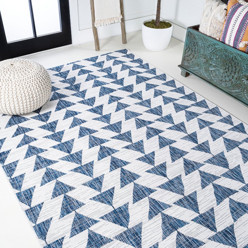 JONATHAN Y Marokko Modern Tribal Geometric Indoor/Outdoor Area Rug