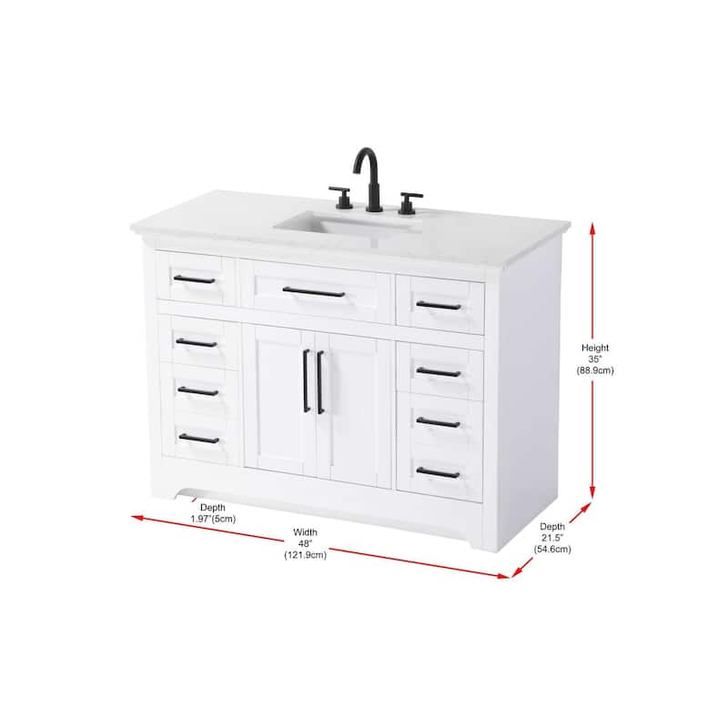 Nathaniel Single Bathroom Vanity (48-60 inch)