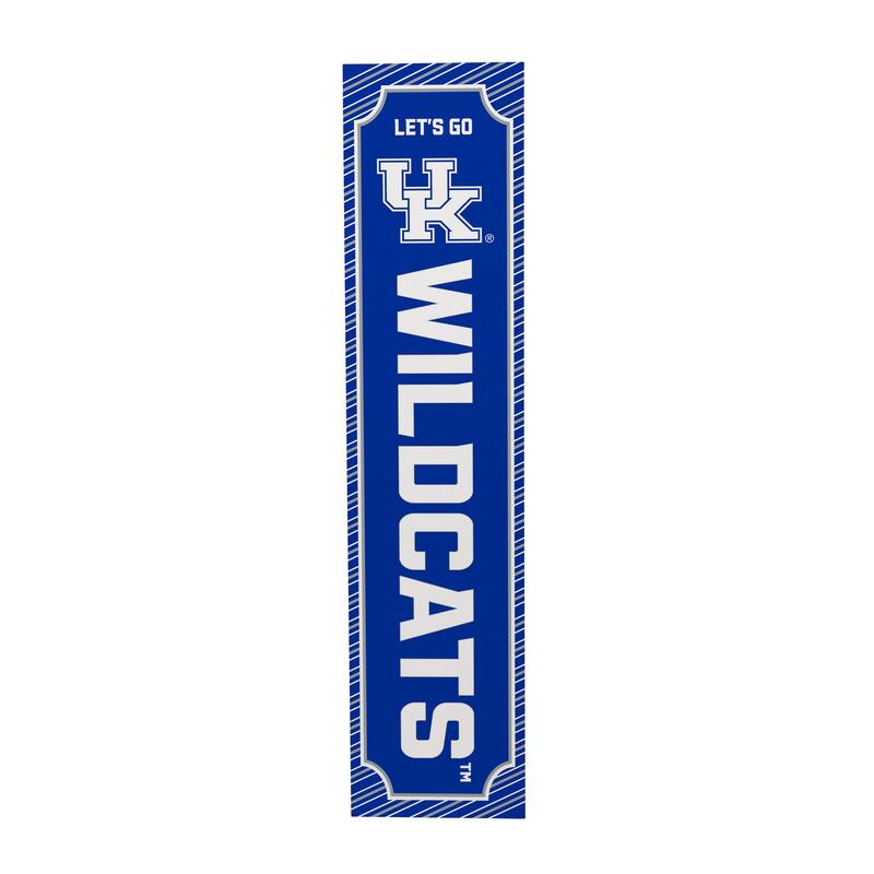 47" Double Sided Seasonal Porch Leaner, University of Kentucky - 47" x 11.25"