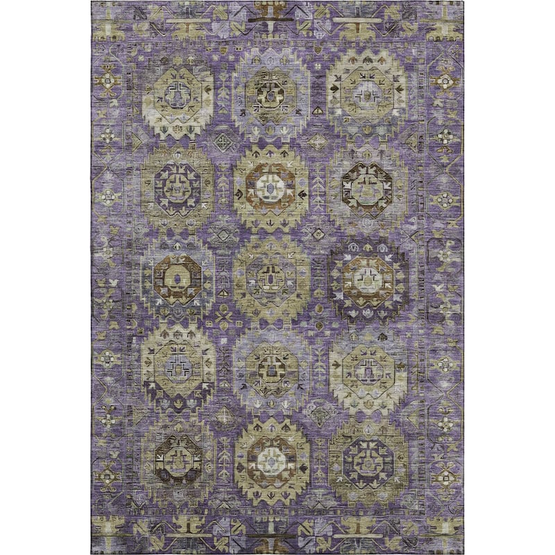 Premium Washable Super Soft Traditional Global Mayfield Rug