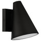 preview thumbnail 14 of 14, Access Lighting Solano Outdoor LED Wall Mount - Square Backplate - Cone Shade