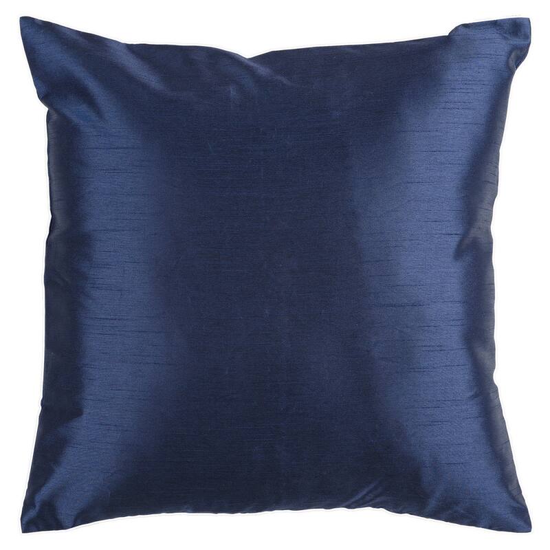 Artistic Weavers Decorative Chic 18-inch Square Solid Throw Pillow Cover with Poly Insert