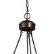 preview thumbnail 8 of 7, Bozeman 9 Light Bronze Rustic Bear Chandelier - 28.5-in W x 27-in H x 28.5-in D