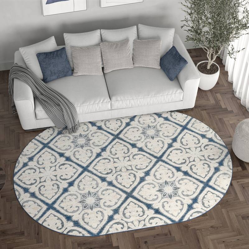 Carrington Global Floral & Botanical Indoor Area Rug