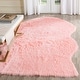 preview thumbnail 16 of 85, SAFAVIEH Faux Sheep Skin Shona 2.4-inch Thick Rug 3' x 5' - Pink