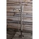 preview thumbnail 30 of 36, English Country Freestanding Tub Faucet with Hand Shower Polished Nickel