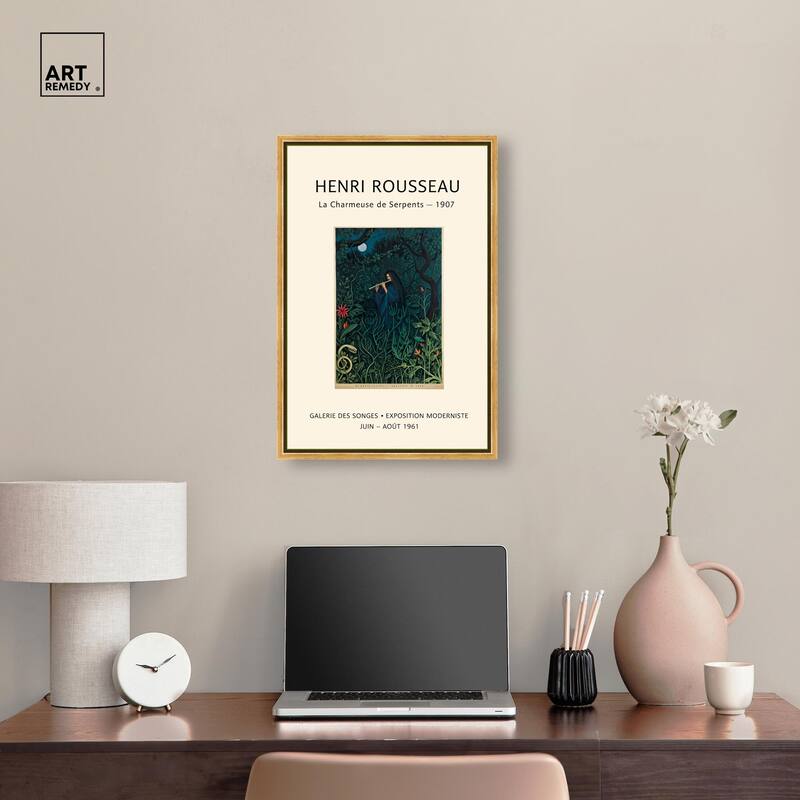 Rousseau's Jungle Dream Canvas by Art Remedy