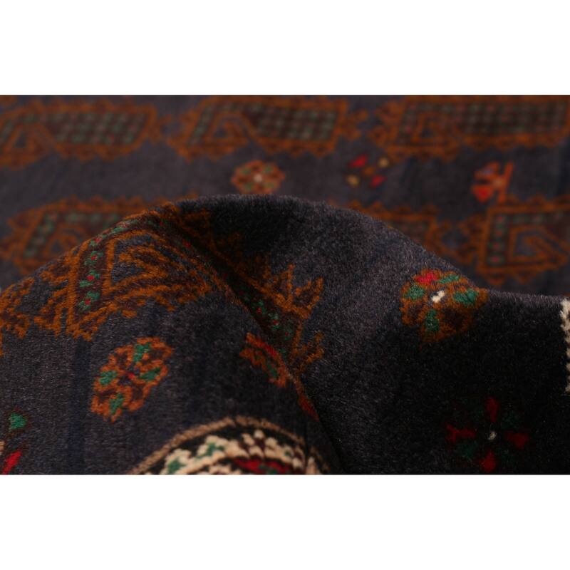Teimani Navy Rug 3'8" x 6'4" - 3'8 x 6'4