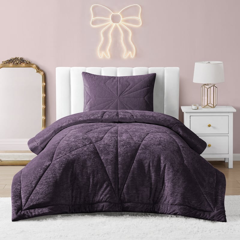 Gabriel Geometric Quilted Comforter Set