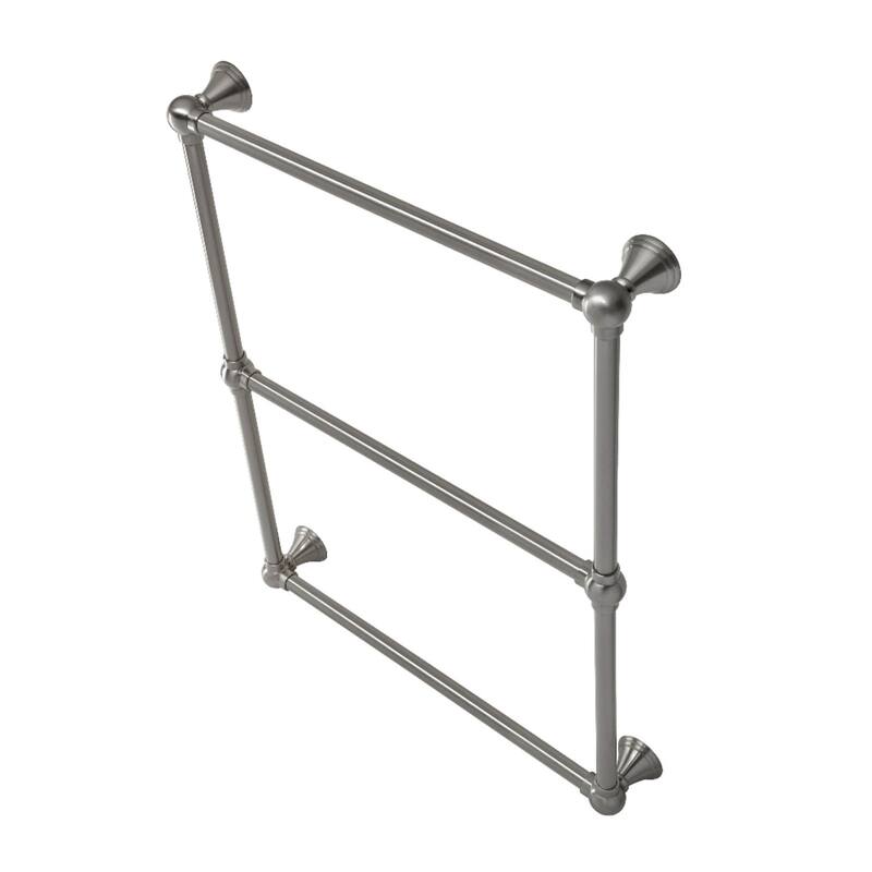 Kingston Brass Maximilien 24" Brass Towel Rack - Brushed Nickel