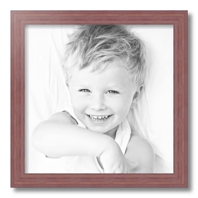 ArtToFrames Rustic Waves 16x16 Inch Picture Frame, 1.50 Inch Wood Poster Frame Available in Multiple Colors (56673-16x16)