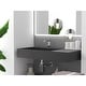 preview thumbnail 175 of 175, Juniper Stone Solid Surface Wall-mounted Vessel Sink