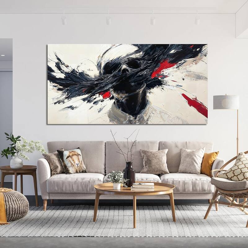 Wall Decor Abstract Black and White Wall Art Decorations