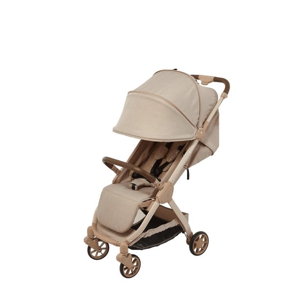 slide 2 of 7, Unilove Pika Travel Stroller Sand Beige