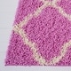preview thumbnail 29 of 162, SAFAVIEH Dallas Shag Giusy Trellis 1.5-inch Thick Rug