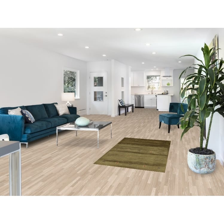 Hand Knotted Oriental 100% Wool Carpet Tribal Animal Pictorial Green Gabbeh Area Rug - 5' 3'' X 3' 0''