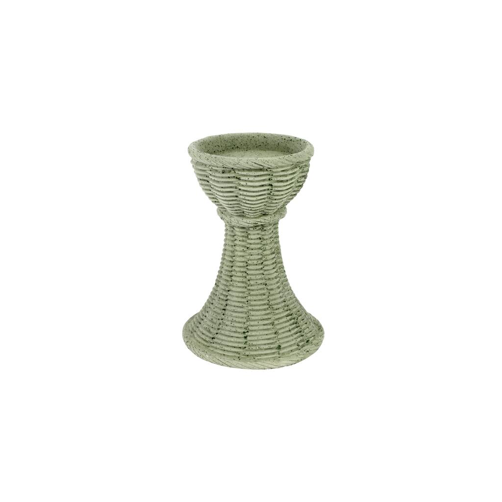 Casa Sage Green Large Candlestick