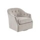 preview thumbnail 3 of 6, Solid Wood Frame Calvin Swivel