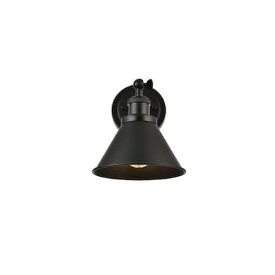 Elegant Lighting LD7324W7 Vaman 9" Tall Bathroom Sconce